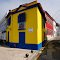 Aveiro, Cais dos Botirões - casas coloridas